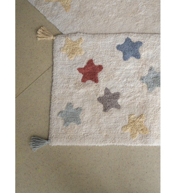 Хлопковый ковер Lillaland VINTAGE STARS 60*90