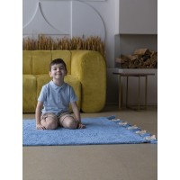 Хлопковый ковер Lillaland COLORFUL BLUE 120*180