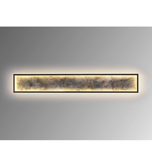 Настенный светильник Stone CCT- черный LED L100