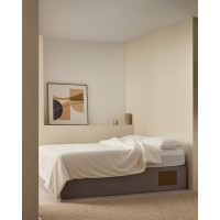 Кровать Matters c ящиком для хранения 180x200 серая