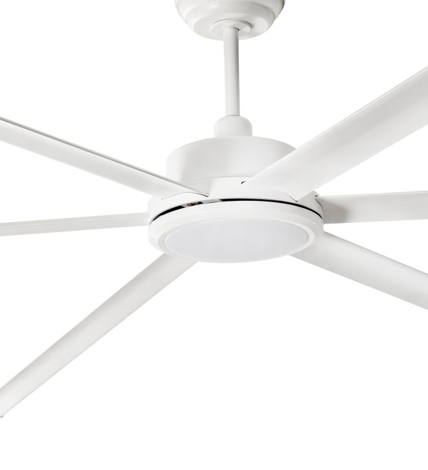 Потолочный вентилятор ROTTERDAM 25 XXL Ш2500MM белый 6P 32W LED 3000K