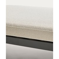 Шезлонг Kionia из алюминия цвета графит