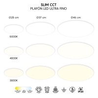 8692 Потолочный светильник MANTRA SLIM CCT