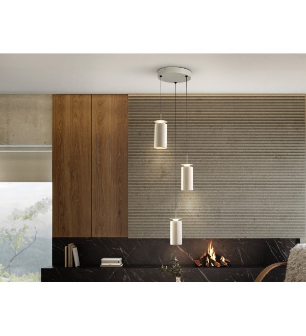 Alfara Подвесной светильник 3L кремовый