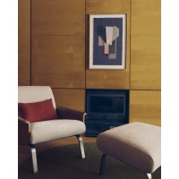 Картина Veluni из переработанной бумаги разноцветная 60 x 90 см