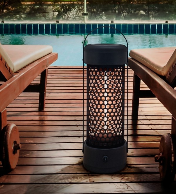Уличный фонарь-обогреватель Heat Black 1200W