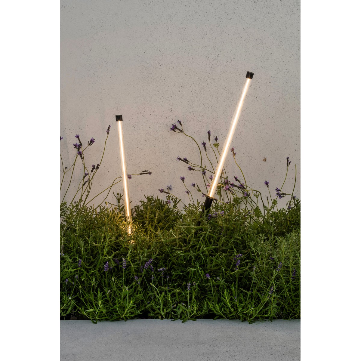 Лампа Bambou 1068 с шипом черная LED 8W 2200K