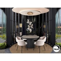 Люстра Velos 5L розовое золото