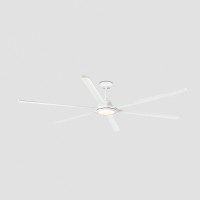 Потолочный вентилятор ROTTERDAM 25 XXL Ш2500MM белый 6P 32W LED 3000K