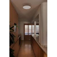 Потолочный светильник TENDER серый LED 24W 2700K