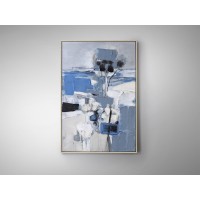 Картина Paisaje azul акрил 83X123