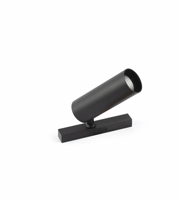 Трековый светильник NESO SLIM HOLE-10W 3000K 36 GRADOS черный DALI
