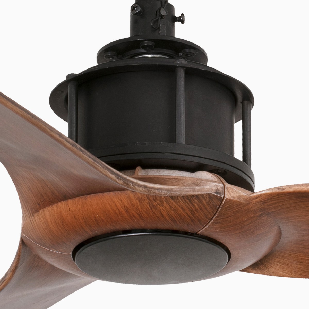 Потолочный вентилятор JUST FAN XS черный/дерево Ø910mm