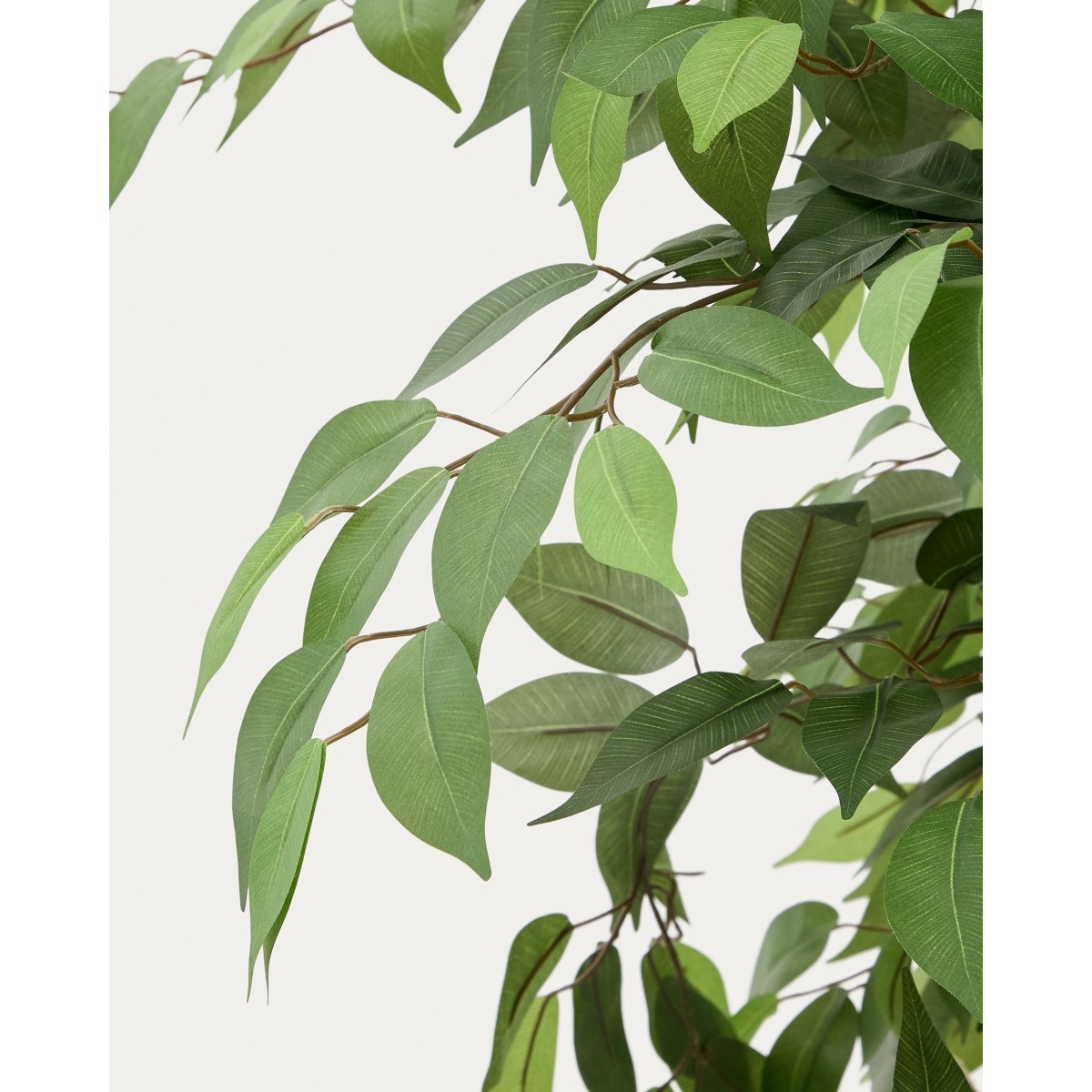 Ficus Искусственное дерево фикус в черном горшке 180 см