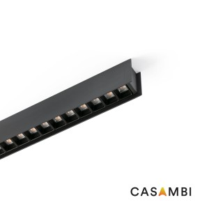 Подвесной светильник LUVA VISION PENDANT 1120 16W 3000K черный CASAMBI