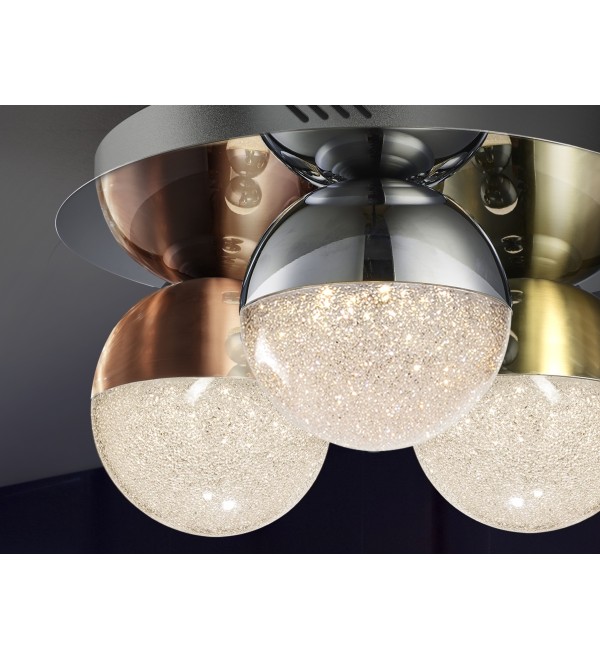 Потолочный светильник Sphere 3L Ø30 разноцветный DIM
