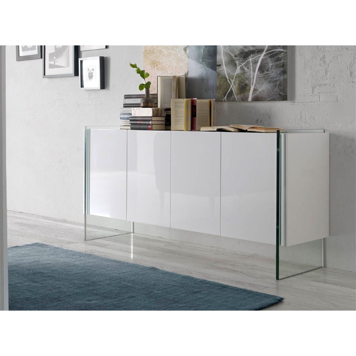 Сервант Calidez MI1319A-BLANCO /3058 белый
