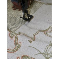 Ковер круглый Карта мира 120D