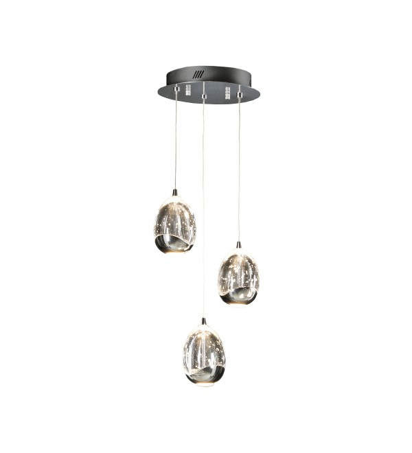 Подвесной светильник Rocio LED 3L хром
