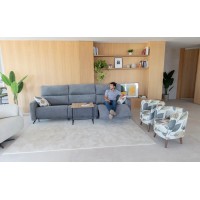 Диван с реклайнером Axel J1+3MR+J2
