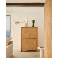 Высокий буфет Salaya из ясеневой фанеры 100 x 134 см