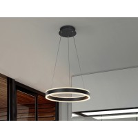 Подвесной светильник Helia Ø50 LED черный матовый