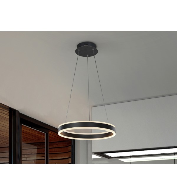 Подвесной светильник Helia Ø50 LED черный матовый