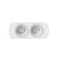 Встраиваемый регулируемый светильник белый FLIC 2xGU10 MR11