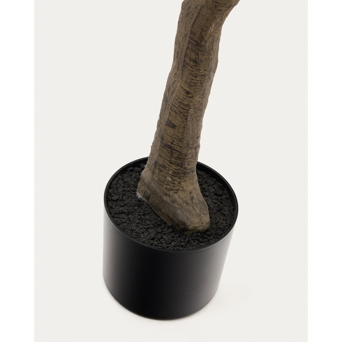 Ficus Искусственное дерево фикус в черном горшке 210 см