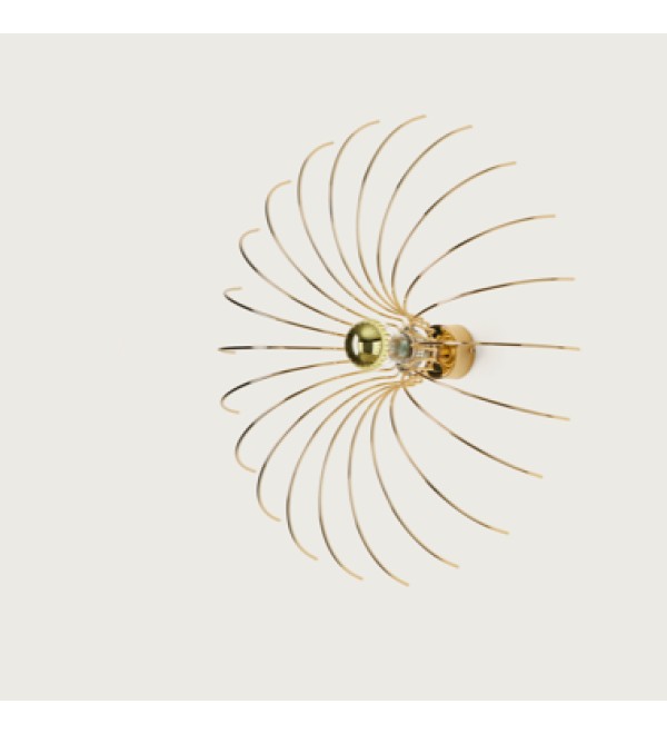 Бра Spider 52 см глянцевое золотое