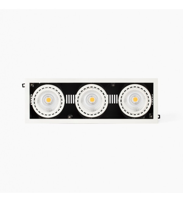 Mini Colin-3 Белый встраиваемый светильник CRI95 54-75W 2700K 20°