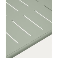Уличный стол Brai из оцинкованной стали бирюзового цвета 180 x 90 см