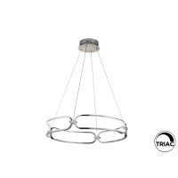 Подвесной светильник Colette LED хром 60Ø