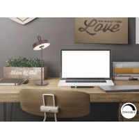 Gong Настольная лампа LED с отделкой Corten
