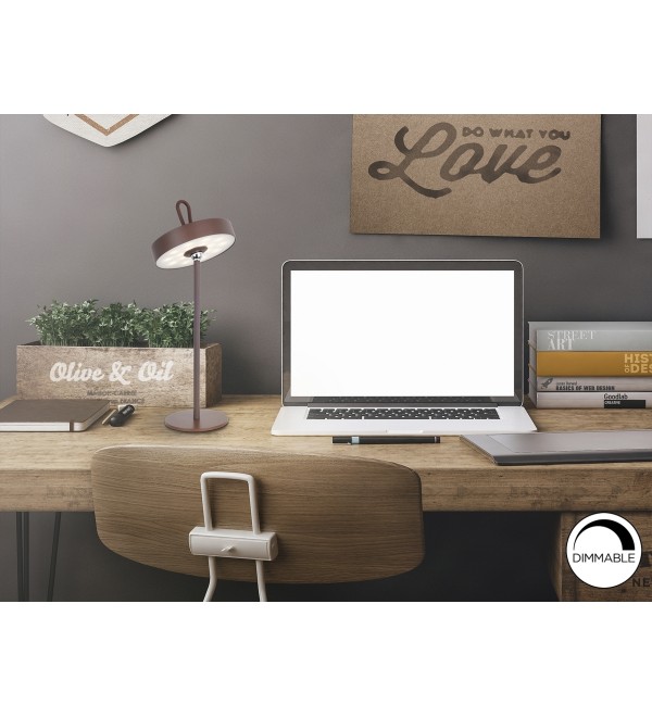 Gong Настольная лампа LED с отделкой Corten 