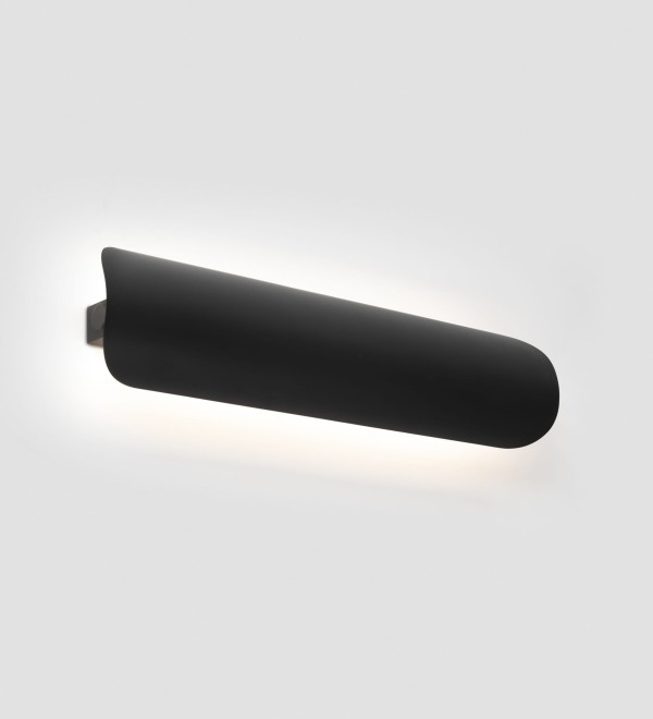 Настенный светильник NOVO 500 черный LED 12W 2700K
