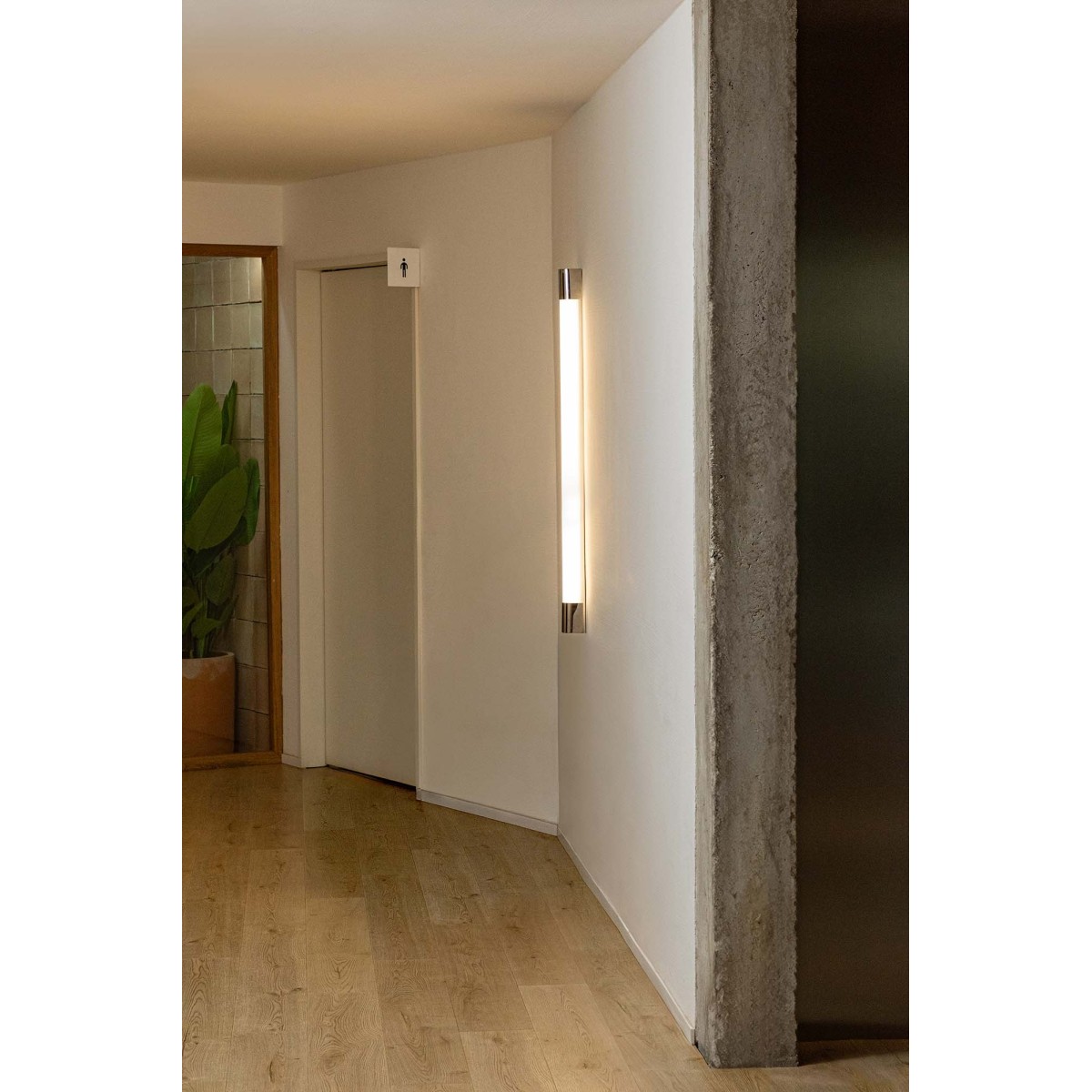 KIVA 1200 Настенный светильник хром LED 18W 3000K
