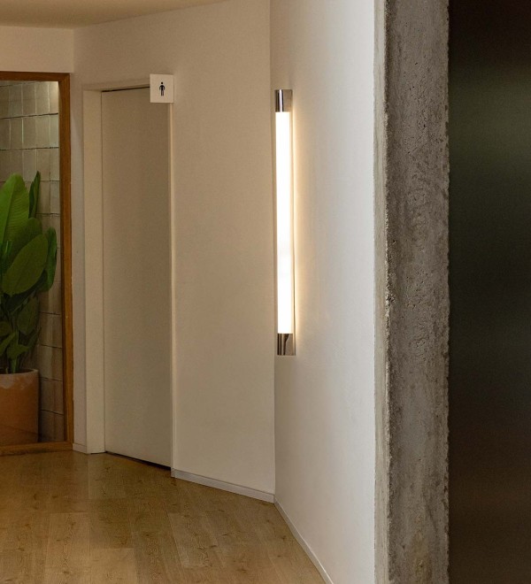 KIVA 1200 Настенный светильник хром LED 18W 3000K