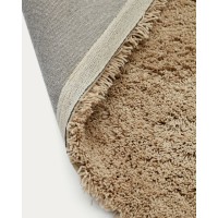 Ковер Neade из полипропилена и хлопка бежевого цвета 200 x 300 см