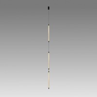 Подвесной светильник LUMINA 600 3L COLGANTE черный LED 36W 2200K