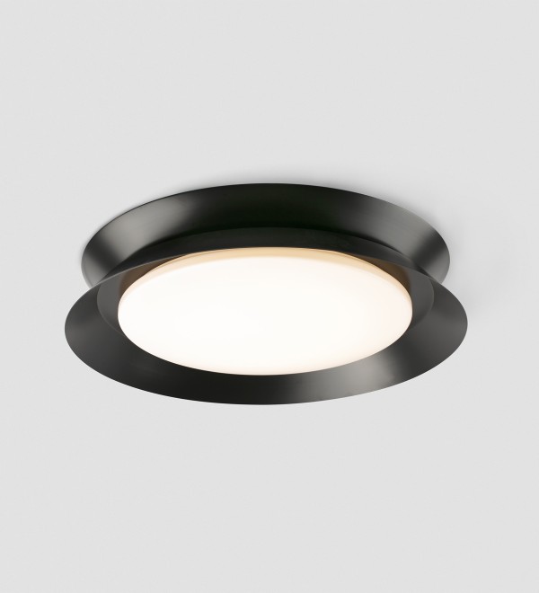 Потолочный светильник TENDER черный LED 24W 2700K