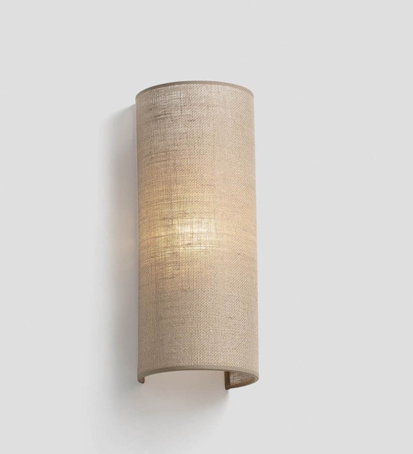 Настенный светильник Otton R Round Jute вертикальный 2xE27