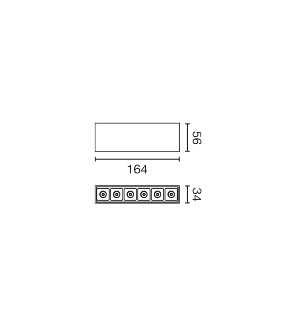 Светильник Neso Point 6 2700K 12 гр.