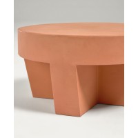 Кофейный столик Vilena из терракоты Ø 60 см