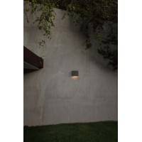 GROT 160 Уличный настенный светильник цементно-серый LED 6W 2700K