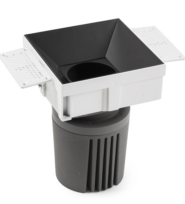 Встраиваемый светильник DEEP 90 C SMARCO черный 15° 3000K CRI95 SPREAD