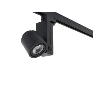 Черный трековый прожектор Nano Cylinder LED 12W 4000K 56° 1525