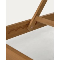 Шезлонг Caterin из эвкалипта зеленый