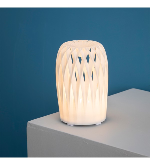 Белый переносной светильник Roseta LED 1W 3000K