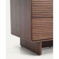 Комод Norlen с 6 ящиками шпон ореха 120 x 75 см